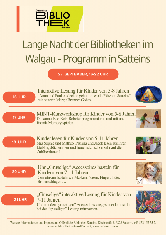 Programm Satteins