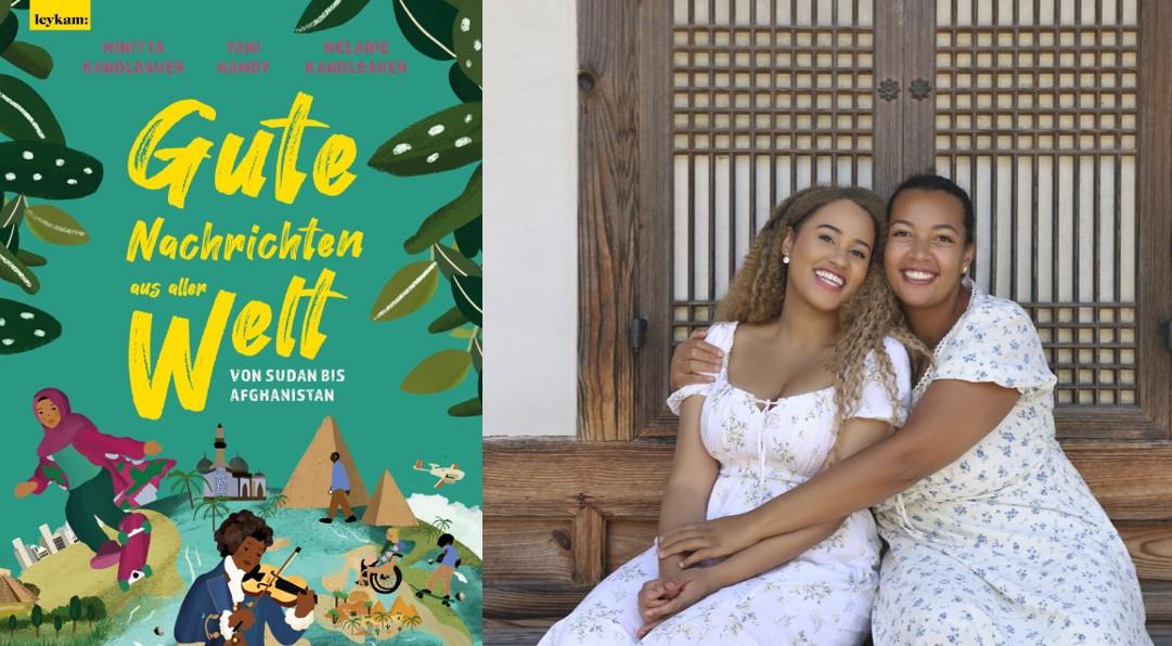 Autorinnen Minita und Melanie Kandlbauer mit ihrem Buch
