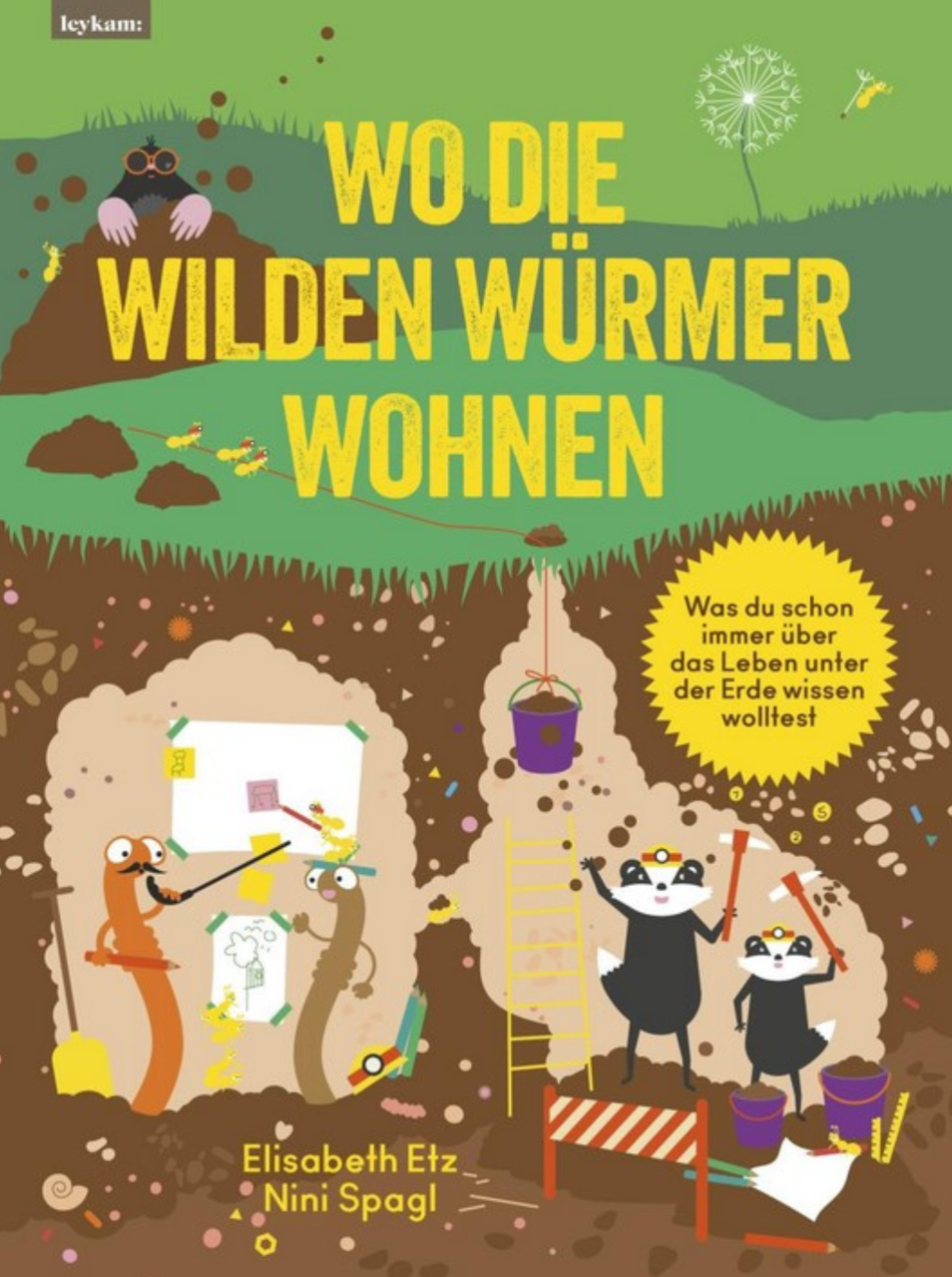 Wo die wilden Würmer wohnen - Buchcouver