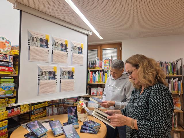 Büchertisch Lesung Lilli Polansky