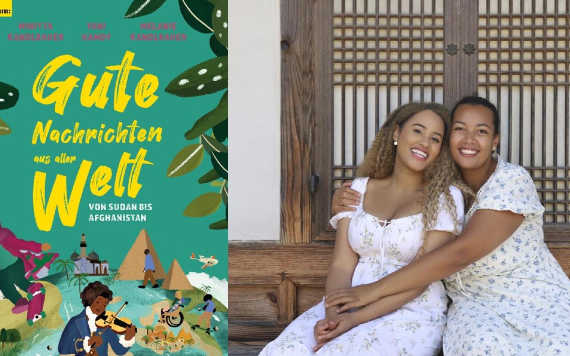 Autorinnen Minita und Melanie Kandlbauer mit ihrem Buch