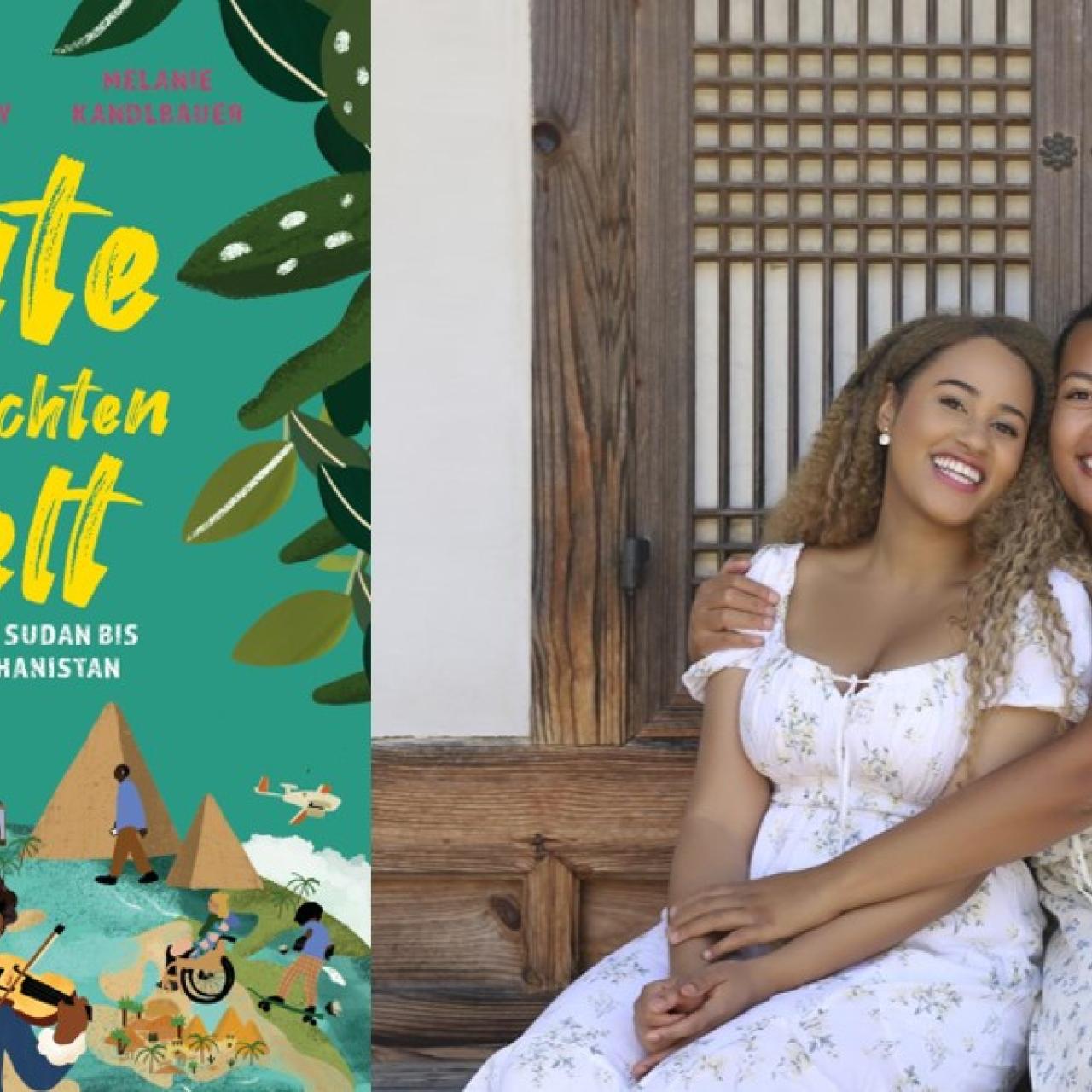 Autorinnen Minita und Melanie Kandlbauer mit ihrem Buch
