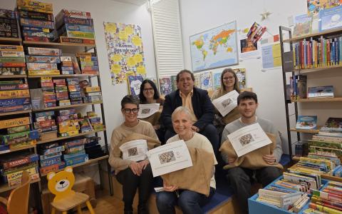 Übergabe e5-Medienpakete 19-12-2025