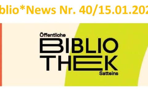 Biblio*News Nr. 40